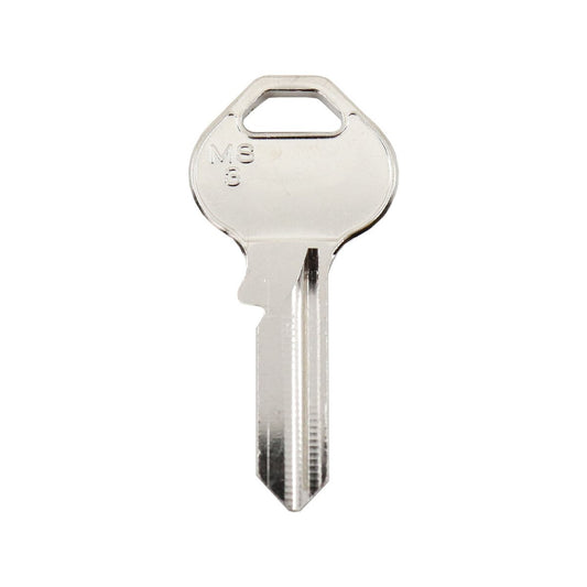 EHI Silver Blank Key - 47mm Nickel Plated Brass - Easy To Carry - Auzzistore