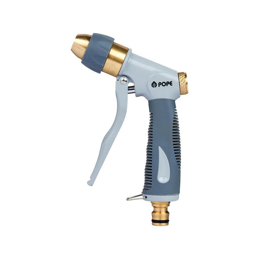 Pope Brass Gun - Adjustable Spray - 135mm - Durable Brass - UV Resistant - Auzzistore