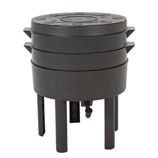 Tumbleweed Can-O-Worms - Worm Farm - Medium - Black - Easy Assembly - Auzzistore