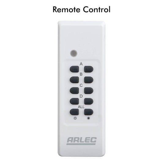 Arlec Remote Controlled Power Outlet - 1 Pack - 55mm x 95mm x 60mm – view 2 - Auzzistore