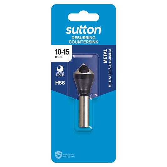Sutton Tools Deburring Tool - 10-15mm - HSS - Smooth Cutting Action - Auzzistore