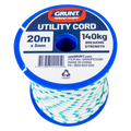 Grunt Utility Cord 3mm x 20m Polypropylene Strong Durable Rope