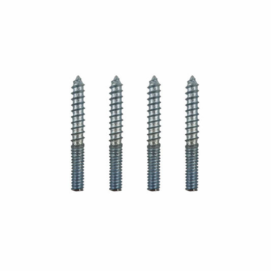 Adoored Furniture Studs - 1/4" - Steel - Easy Installation - 4 Pack - Auzzistore