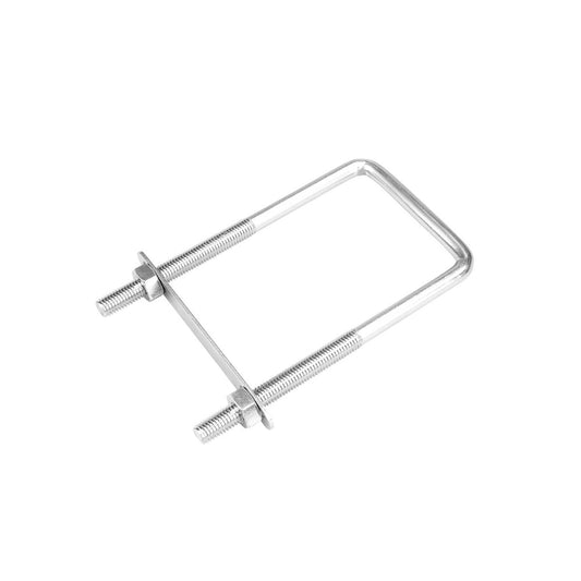 Pinnacle U Bolt - M10 Zinc Plated Square - 152mm x 76mm - Durable - Auzzistore