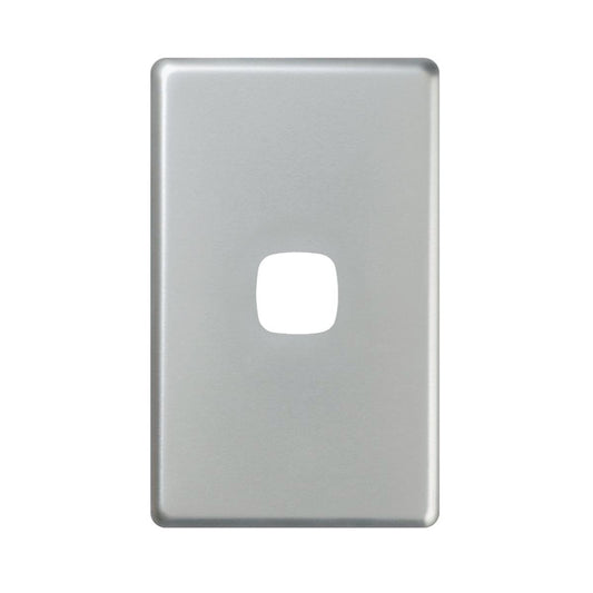 HPM Excel Coverplate Matt Silver 1 Gang 73mm Durable Design - Auzzistore
