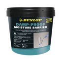 Dunlop Damp Proof Moisture Barrier - 4L - Grey - Single Part - Prevents Rising Damp