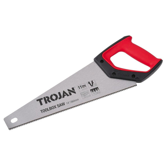 Trojan Toolbox Hand Saw - 360mm - Durable - Comfortable Grip