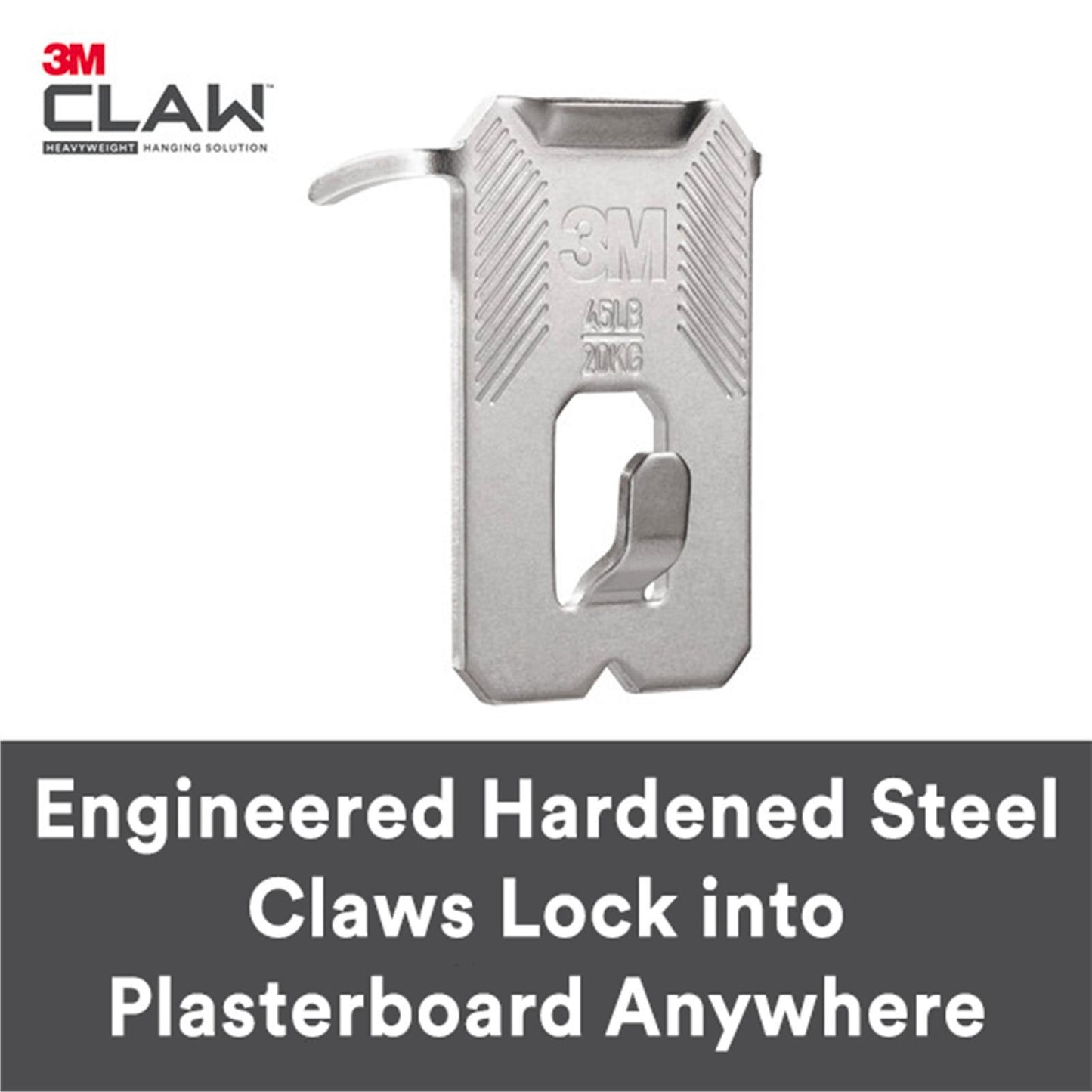 3M Claw Picture Hanger - 3 Pack