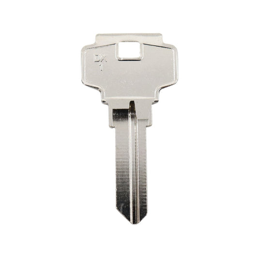 Ehi dx1 Silver Blank Key - Nickel Plated Brass - Key Duplication Service - Auzzistore