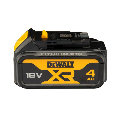 DeWalt 18V XR Li-Ion 4.0Ah Battery - Lightweight - Extended Runtime - Yellow