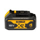 DeWalt 18V XR Li-Ion 4.0Ah Battery - Lightweight - Extended Runtime - Yellow