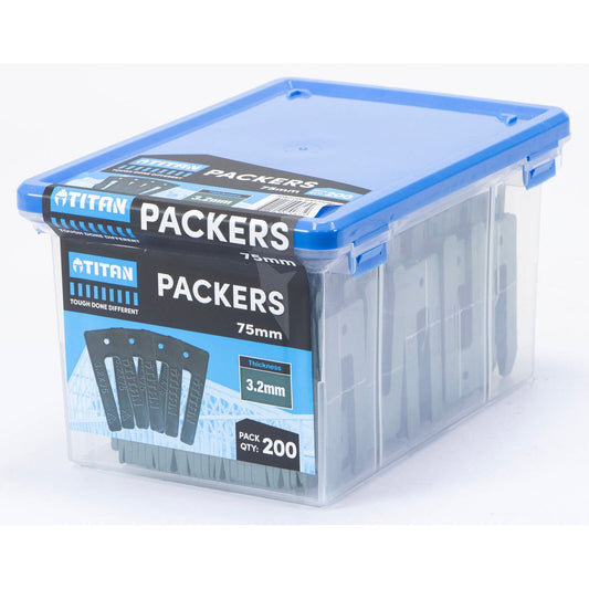 Titan 3 Window Packers - 200 Piece - 2 x 75mm - Green - Durable Support – view 2 - Auzzistore