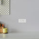 Deta Narrow Power Point - 250V 10A - ABS Polycarbonate - Space Saving