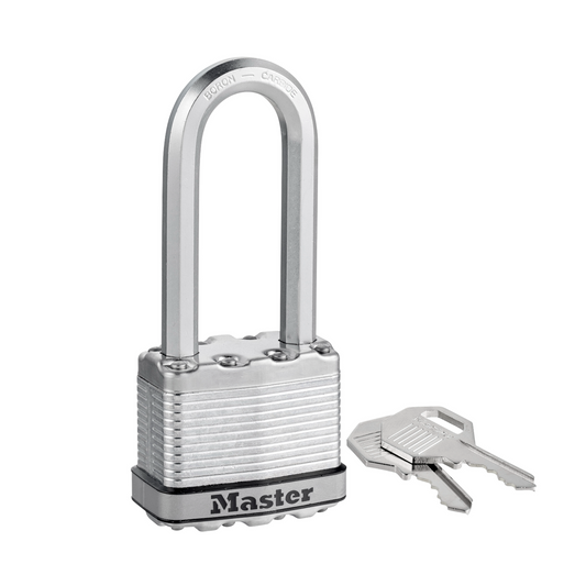 Master Lock 51mm Magnum Padlock - 64mm Extra Long Shackle - M5DLJ - Auzzistore