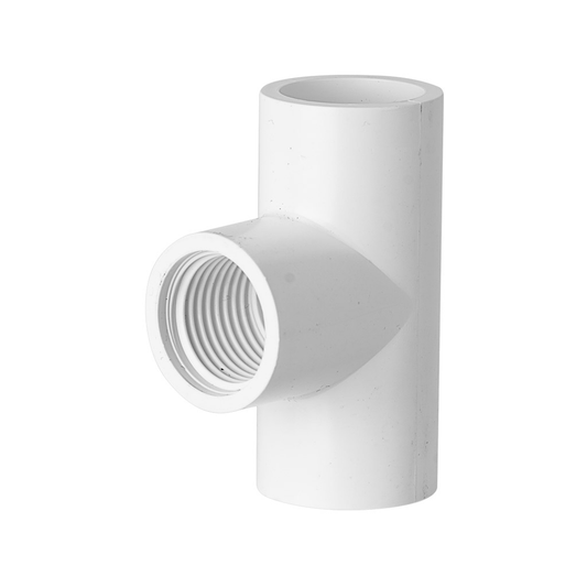 Holman PVC Faucet Tee - 15mm x 1/2 Inch - Plastic - Irrigation Use - Auzzistore