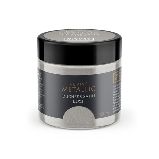 Porter S Paints 100ml Metallic Luxe Furniture Paint - Duchess Satin - Easy Clean - Auzzistore