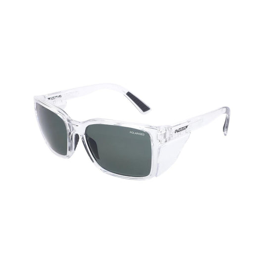 Uv Wrap Smoke Polarised Safety Glasses 6206PS - UV Protection - Impact Resistant - 142mm x 48mm x 140mm