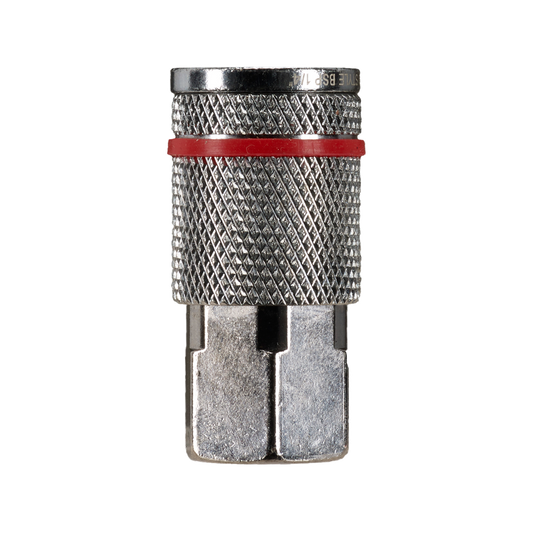 Powerfit Female Coupler - 1/4" - Steel - Ryco Style - Auzzistore