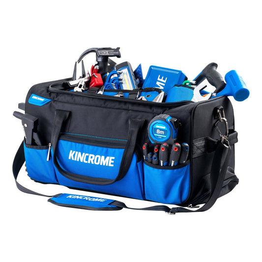 Kincrome 550mm Wheelie Duffle Bag - Heavy-Duty Polyester - 14 Pockets - Water-Resistant – view 2 - Auzzistore