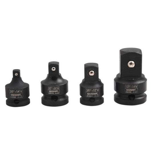 Kincrome 4 Piece Impact Adaptor Set - Cr-Mo Steel - Durable Design - Auzzistore