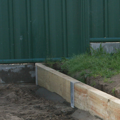 Jack Joiner Post - 50 x 450mm - Galvanised Steel - Retaining Wall System