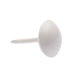 Paslode Upholstery Nails - White Round Head - 35 Pack - Nickel Plated Steel - Durable Finish
