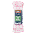 Grunt 4mm x 10m Safety Rope - White Pink Blue Tracer - Durable High Visibility