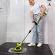 Ryobi Power Scrubber Brush - 178mm Medium Bristle - Effective Stain Removal