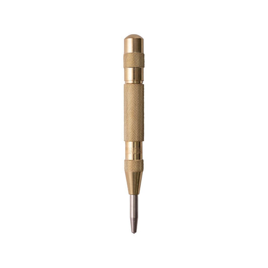 Kincrome Automatic Centre Punch - 155mm - Gold - Precision Tool for Metal and Wood - Auzzistore