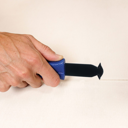 QEP 3 in 1 Backerboard Scoring Knife - 37mm x 195mm - Durable Carbide Tips – view 2 - Auzzistore
