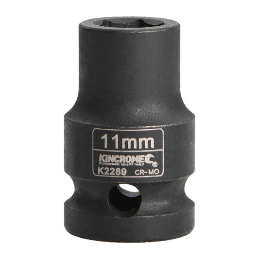 Kincrome 11mm Impact Socket - Cr-Mo Steel - Rust Resistant - Durable - Auzzistore