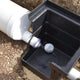 Rain Harvesting First Flush Advanced Release Valve - 129mm x 392mm - UPVC