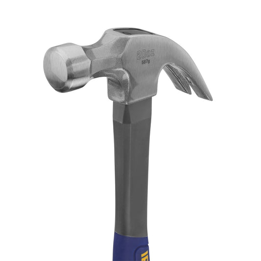 Irwin Fibreglass Hammer - 20oz - Fibreglass - ProTouch Grip – view 2 - Auzzistore