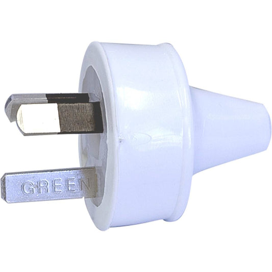 HPM Electrical Plug Top - 10A - PVC - Flexible - Figure 8 Design - Auzzistore