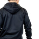 Craftright Black Zip Thru Hoodie Medium - Soft Fleece - Hi-Vis Design