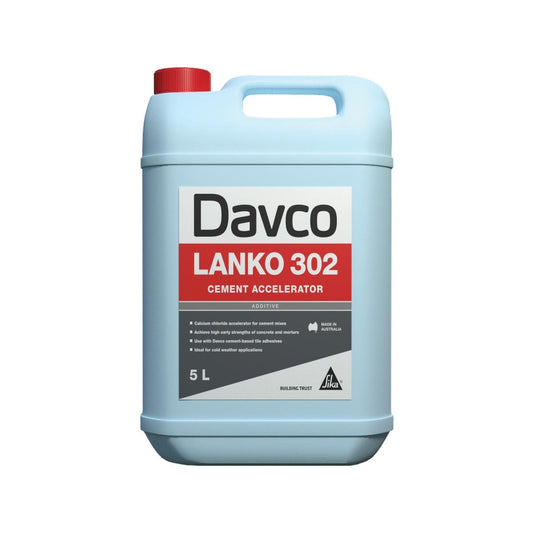 Davco Lanko Cement Accelerator - 5L - Liquid - Cold Weather Use - Auzzistore