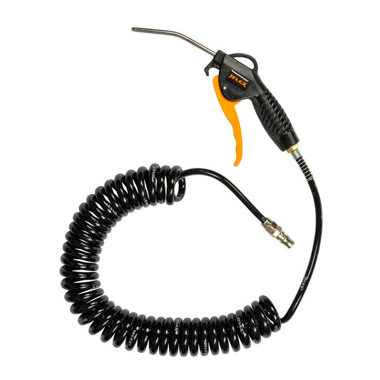 Jflex Air Blow Gun Recoil Hose - 5m - Durable ABS - Variable Air Flow - Auzzistore