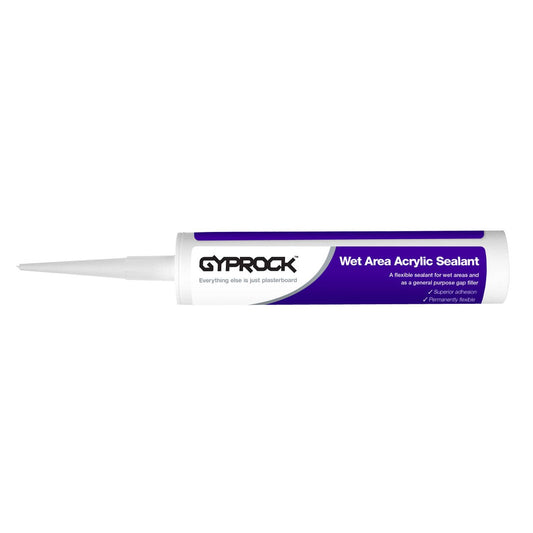 Csr Gyprock 450g Wet Area Acrylic Sealant - Flexible - Mould Resistant - Auzzistore