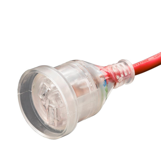 Arlec 10m Extra Heavy Duty Extension Lead - 3 Core 1.5mm 10A - Red – view 2 - Auzzistore
