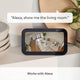 Ring White Pan Tilt Indoor Camera - 360° Pan & 169° Tilt - 1080p HD