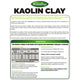 Brunnings Kaolin Clay - 1kg Natural Insect Barrier - Protects Plants from Pests and Heat Stress