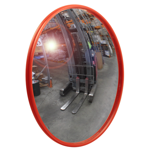 Builders Edge Safety 45cm Domed Safety Mirror - Acrylic - Impact Resistant