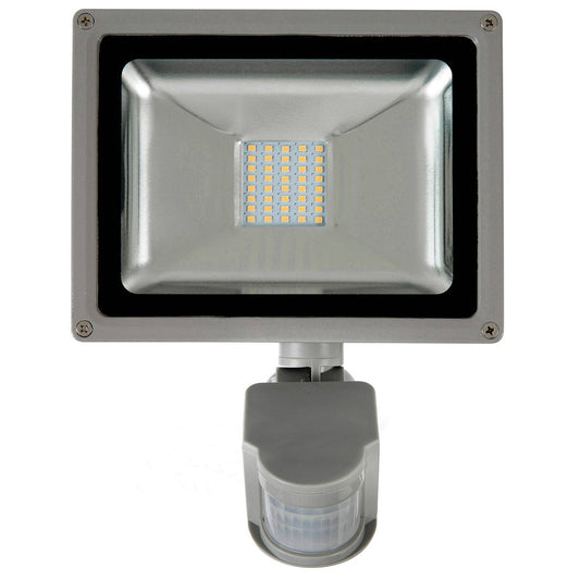 Brilliant 20W Grey Ranger III LED Floodlight with Sensor 1800 Lumens – view 2 - Auzzistore