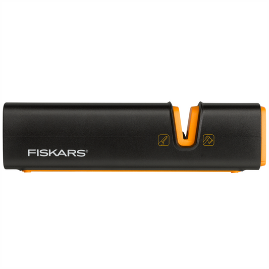 Fiskars Axe and Knife Sharpener - 165mm - Nyglass - Easy to Carry