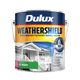 Dulux Weathershield Exterior Paint - Extra Bright Matt - 4L - 205mm x 198mm x 180mm