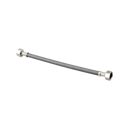 Enduraseal 600mm Silver Flexible Braided Water Connector - Durable - Rust Resistant