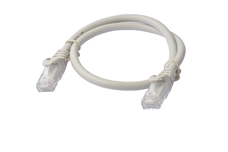 8WARE Cat6a UTP Ethernet Cable 0.5m (50cm) Snagless Grey | Auzzi Store