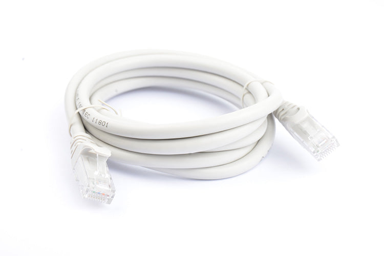 8WARE Cat6a UTP Ethernet Cable 2m Snagless Grey | Auzzi Store