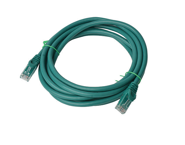 8WARE Cat6a UTP Ethernet Cable 3m Snagless Green | Auzzi Store