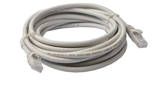 8WARE Cat6a UTP Ethernet Cable 5m Snagless Grey | Auzzi Store